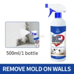 Hochwirksames Schimmelentfernungsspray 500ml Multifunktionales Anti-Schimmel-Mittel für weiße Wände 5