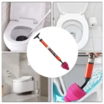 Luftkolben-Toilette, Hochdruck-Entstopfungswerkzeug mit ergonomischem Griff, leistungsstarker Abfluss-Verstopfungsentferner, Sanitär-Set, Kolben-Toilette 5