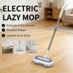 Kabelloser Elektrischer Bodenwischer 2000mAh Akku Sprühwischer Rotierender Elektrischer Bodenwischer Wassermop-Reiniger Mit LED-Beleuchtung