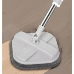 Dieses Wischmopp- und Eimer-Set enthält einen Auswringer zur Trennung von sauberem und schmutzigem Wasser. Die 360-Grad-Ansicht °   Der Spin-Mopp verfügt über einen verstellbaren Edelstahlgriff und einen wiederverwendbaren Moppkopf, geeignet für die Reinigung von Hartholz-, Fliesen- und Laminatböden. 8