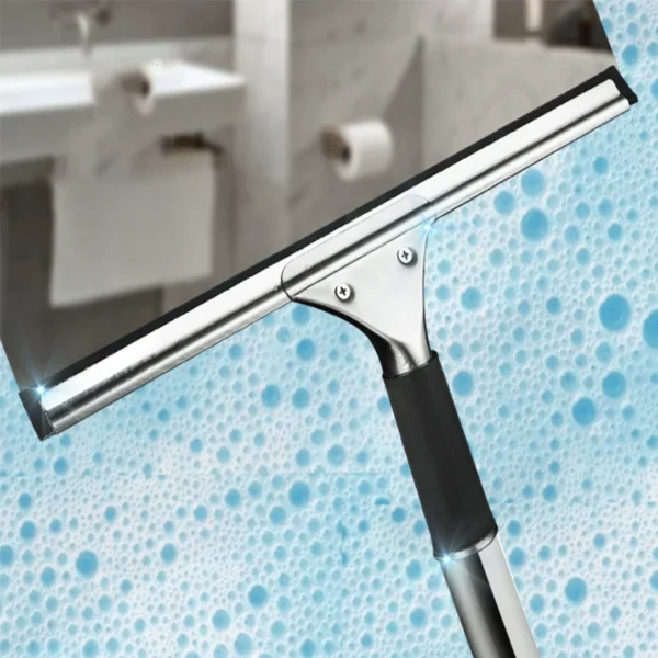 Glasreinigungsrakel, Fensterwischer, Fensterreinigungswerkzeug, Gummiklinge für Badezimmer, Dusche, Zuhause, Auto, Esstisch, Glasreinigung