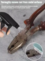 Leistungsstarkes Industrielles Rostentferner-Spray Schnelle Reinigung von Türen und Fenstern Stahl Rostschutz-Reiniger für Auto & Haushalt Hochleistungs-Rostentferner 4