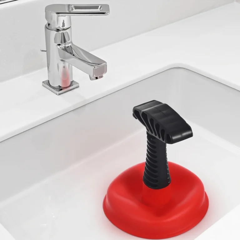 Verstärkter Saugnapf-Saugheber, robustes manuelles Design. Effizienter Verstopfungsentferner mit schneller Entwässerung, kompakt für Toilette und Waschbecken