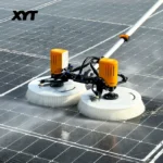 XYT Solarpanel-Reinigung, doppelköpfige elektrische Bürste, PV-Ausrüstung, Photovoltaik, sauberes Werkzeugmaschinen-Set, komplettes System 3