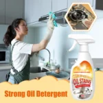 1/3/5 Stück 240ml Küchenfettentferner, Ölfleckenentferner, Hochleistungs-Entfetter für Dunstabzugshauben, Herde, Fliesen, Tiefenreinigungswerkzeuge 4