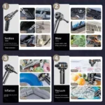 CENRR 998000 PA Auto Staubsauger Leistungsstarke Tragbare Handheld Staubsauger Für Auto Drahtlose Reiniger Roboter Auto Zubehör 6