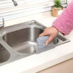 Reinigungstuch für Fensterrillen, Küchenreinigung, Fensterreinigungsbürste, Fensterschlitz-Reinigungsbürste, sauberes Fensterschlitz-Reinigungswerkzeug 4