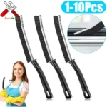 1-10Pcs Lücke Reinigung Pinsel Für Küche Fliesen Wc Abgestorbene Winkel Gelenke Harte Dusche Boden Linie Langlebig mörtel Borsten Reiniger Pinsel