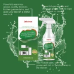 Multifunktionaler Küchenreiniger, Enzymbasierte Formel, mild und sicher, entfernt Fett und Schmutz für Mikrowelle, Kühlschrank, 100 ml 4