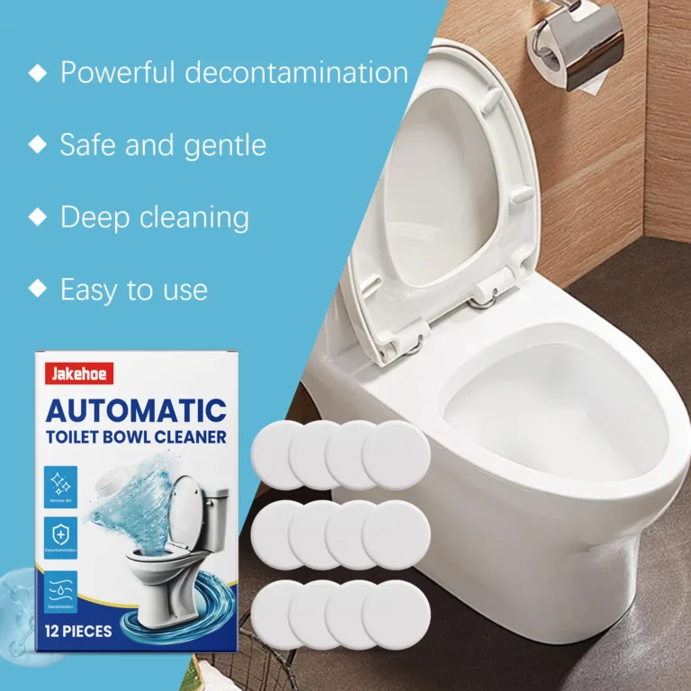 12 Stück Toilettenreinigungstabletten, Brausepulver, Flecken und Kalk, Entferner, frischer Duft, Deodorant, einfache Drop-Spülwertpackung