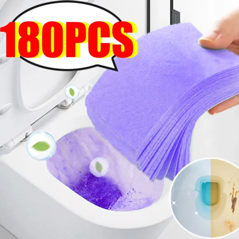 180/90/30Pcs Desodorieren Wc Reinigung Tablet Leistungsstarke Allzweck Reiniger Einweg Boden Reinigung Blatt Beseitigen gerüche Skala