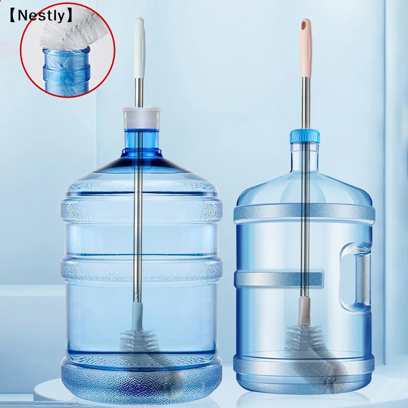 Eimer-Waschbürste mit Edelstahlstange, Kunststoff-Wasserspender, Wassereimer-Reinigungsbürste, Reinigungsgeräte〔Nest〕 Eimer-Waschbürste mit Edelstahlstange, Kunststoff-Wasserspender, Wassereimer-Reinigungsbürste, Reinigungsgeräte〔Nest〕