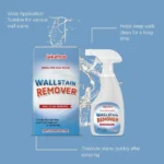 237ml Hochwirksames Schimmelentfernungsspray, Multifunktionales Anti-Schimmel-Mittel für Weiße Wände Sicherheitskomponenten Wandschimmelentferner 4