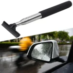 Tragbare Regnerische Glas Fenster Reinigung Werkzeug Wischer Ausziehbarer Griff Auto Seite Spiegel Rakel Teleskop Rückspiegel Rakel 6