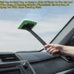 3Pcs Auto Windschutzscheibe Anti-beschlag Pinsel Staub Entfernung Auto Reinigung Werkzeug Lange griff Haushalt Glas Sauber Pinsel Wiederverwendbare Tuch Pad 4
