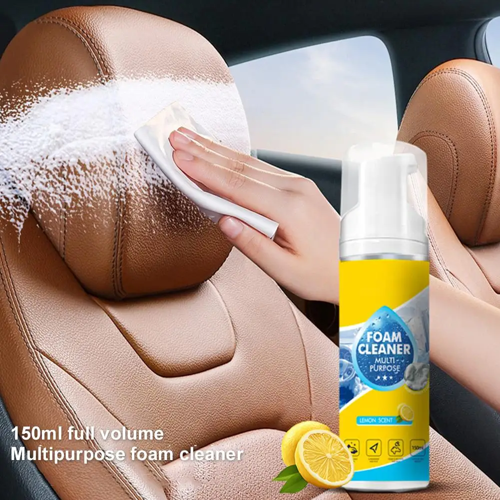 100/150ml Kraftvoller & Vielseitiger Auto-Innenraum-Schaumreiniger Allzweck-Spülschaumreiniger-Spray Tiefenreinigung Reichhaltiger Schaum