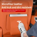 Auto Müll Tasche Led Licht Magnetische Adsorption Sitz Zurück Hängende Lagerung Tasche Mülleimer Für Tesla Modell 3 Modell Y Modell S Modell X 6