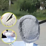 Autowaschbürste mit Teleskopstiel Weicher Chenille-Mopp Fensterreinigungsbürste Auto-Zubehör 4