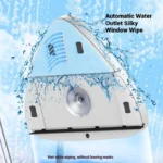 1pc doppelseitige Wasser Lagerung Glas Scheibenwischer Housekeeping Doppel-schicht Glas Scheibenwischer Haushalt Hochhaus Magnetische Glas Scheibenwischer 2