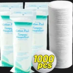 Weiche und atmungsaktive kreisförmige Make-up-Entferner-Pads, doppelseitige Wattepads, nicht reizend für die tägliche Gesichtsreinigung 2