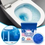 Toilettenschüssel-Reinigungstabletten, automatische Toilettentank-Reiniger zum Desodorieren, Entkalken, langlebig gegen robuste 300-Bürsten 6