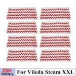 Mikrofaser Steam Mop Pad Für Vileda Steam XXL Ersatzteil Power Pad Dampf Reiniger Zubehör Waschbar Mopp Tuch Teile