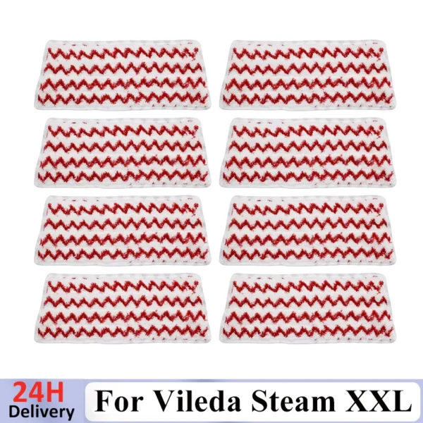 Mikrofaser Steam Mop Pad Für Vileda Steam XXL Ersatzteil Power Pad Dampf Reiniger Zubehör Waschbar Mopp Tuch Teile