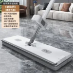 Haushalt Flach mops Hand-Free Mop Eimer Set Lazy Mop Gott große flache Mop saubere Küche Wischen Kunststoff hohe Reinigungs kraft 4