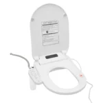Beheizbarer Intelligenter Toilettensitz mit LED-Nachtlicht & Schaumflasche für Zuhause und Hotelbadezimmer 6