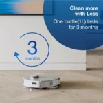 Reinigungsflüssigkeit für ECOVACS Deebot Ozmo Liquid T20 N9+T10 OMNI/T10 TURBO/X1 OMNI/X1 TURBO 1L Bodenstaubsauger Reinigungsflüssigkeit 6