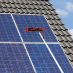 Solarmodul-Reinigungsbürste Fensterreinigungsbürste mit Teleskopstange Drehbarer Bürstenkopf 5m Stangenlänge 20m Schlauchlänge 4