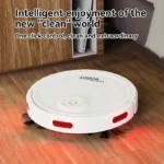 3-in-1 Vollautomatischer Saugroboter mit Wischfunktion und Kehrfunktion, USB-Aufladung, Intelligenter Reinigungsroboter für Küche und Haushalt, Neuheit 2026 3