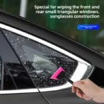 TOFAR Langer Griff, rutschfest, für Autofenster, Tönung, Rakel, Windschutzscheibe, Wasserreinigung, Entferner, Gummiklinge, PPF-Schaber, Waschzubehör 2