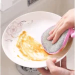 10/5/3PCS Doppel Seite Geschirr Schwamm Dish Waschen Pinsel Pan Topf Dish Waschen Schwämme Haushalt Reinigung wiederverwendbare Küche Werkzeuge 4