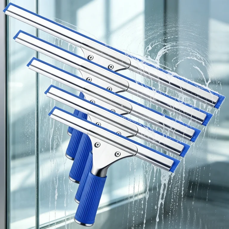 25/35/40/45cm Duschabzieher Fensterwischer Glas- und Spiegelreiniger für Badezimmer Küche Haushalt Hotel