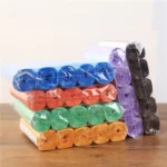100Pcs 5 Rolls Household Office Disposable Trash Pouch Kitchen Storage Garbage Bags Cleaning Waste Bag Container Plastic Bag