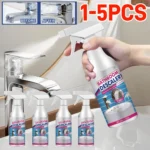 60 ml Badezimmerschaum-Reinigungsspray, leistungsstarkes Mehrzweck-Entkalker-Reinigungsmittel für Badewanne, Toilette, Dusche, Waschbecken, Glaskeramik
