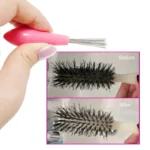 1 Stück Kamm- und Haarbürstenreiniger, Reinigungsbürste, Schönheitswerkzeug, Reinigungsprodukt, Reinigungszubehör, Badezimmer-Kammreiniger, Haarentferner 4