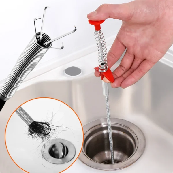 Sanitär Vier-klauen Haken Bagger Kanalisation Wc Werkzeug Manuelle Wc Greifen Haar Reinigung Verstopfen Haushalt