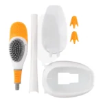 Toilettenbürste Cute Duck Toilettenbürsten-Set aus Silikon 360° °   Tiefenreiniger für Wand, Boden, Badewannen, Reinigungswerkzeuge, Badezimmerzubehör 5