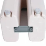 8L Premium Flachmopp- und Eimerset, mit zwei Tanks, 360° °   Drehen, 10 Pads, 50,3" Stab, einfache Montage, modernes Beige 4
