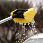 Neue Auto Automatische Teleskop Lange Stange Spray Wasser Pinsel Auto Windschutzscheibe Fenster Wischen Glas Reiniger Waschen Werkzeug 2