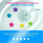 5/1Pcs Blume Wc Reiniger Gel Spritze Aromatische Ablauf Wc Reinigung Waschmittel Lufterfrischer Entfernen Gerüche Hause bad Werkzeuge 3