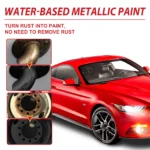 Wasser basierte Metall farbe Metall multifunktion ale Rost konverter Korrosions schutz Metalls chutz Auto Anti-Rost-Grundierung 300g/g 4
