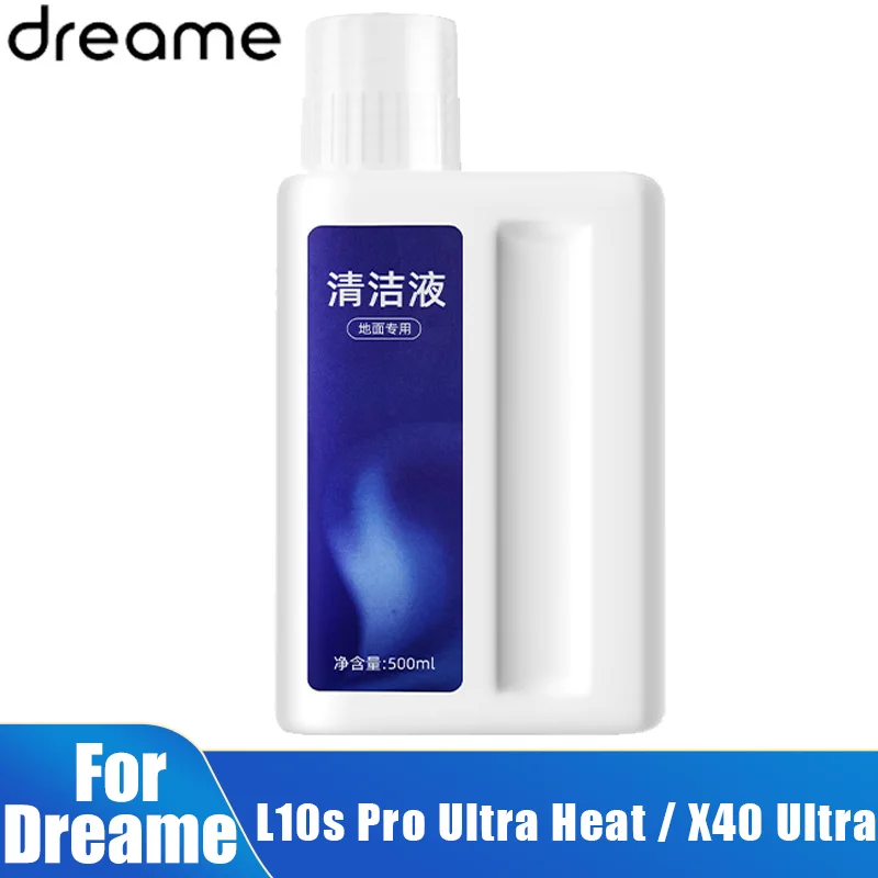 500 ml Reinigungsflüssigkeit für Dreame X40 UltraX30 UltraH11/H11 Max/H12/H13/H12 Pro / M12 /W10 Staubsaugerlösung Ersatz