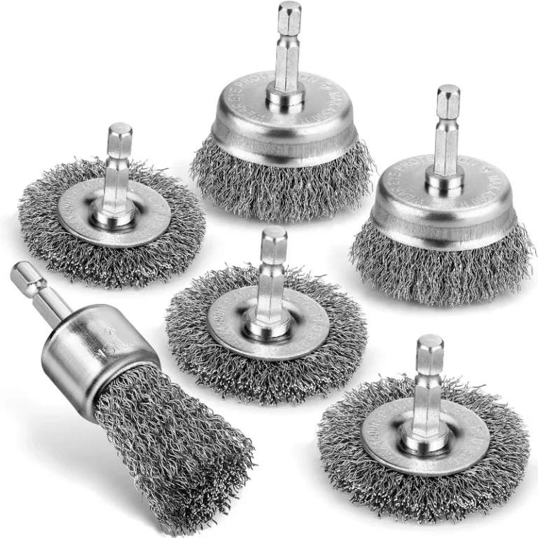 10 Stile Stahlbürsten: Radbürste, Metallpolierbürste, Rotationsbürste zur Rost- und Korrosionsentfernung, Kantenschleifbürste, Entgratungsbürste 2