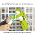Eworld Hot Verbesserte Teleskop Hochhaus Fenster Reinigung Glas Reiniger Pinsel Für Waschen Fenster Staub Pinsel Sauber Windows Hobot 5