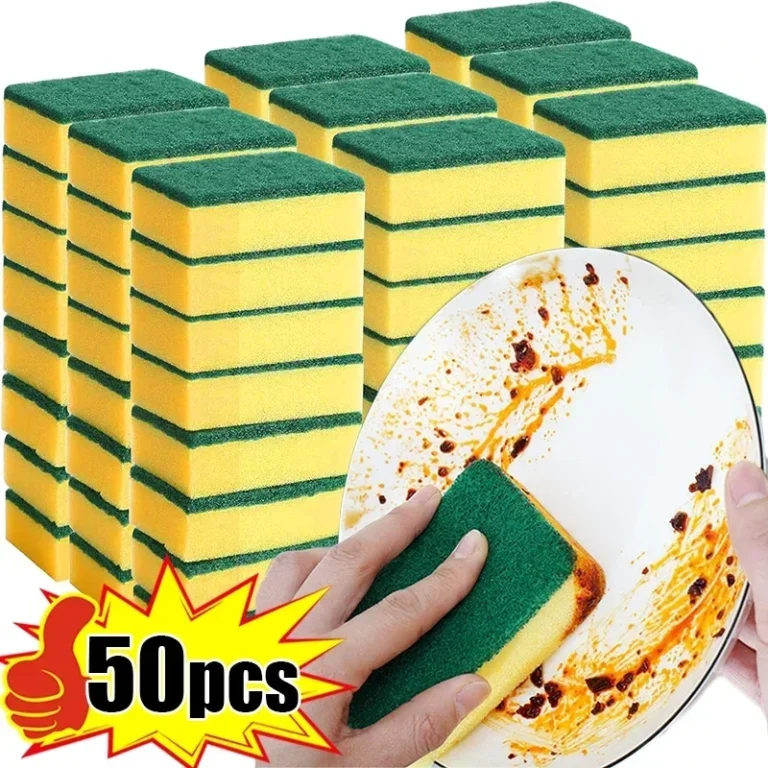 Hoch saugfähige Reinigungsschwämme, Geschirrspülen, magischer sauberer Topf, Rostfleck, Schwammbürste, Küchenfettreiniger, Haushaltswerkzeuge