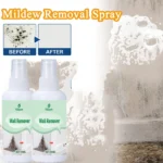 Neues Schimmelentferner-Spray: Verhindert Pilz, entfernt Flecken auf Möbeln, Fliesen und Wänden, Entkalker für Waschbecken, antibakterielle Badreinigung gegen Schimmel 6