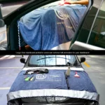 EHDIS Auto Armaturenbrett Abdeckung Handtuch Trocknen Werkzeug Fenster Film Installieren Panel Wasserdicht Schutz Windschutzscheibe Reinigung Zubehör 2